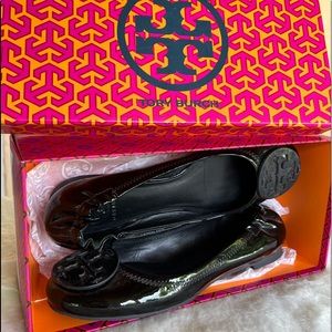 Tory Burch Flats Black Size 8